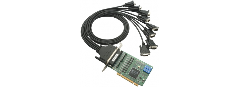 Мультипортовые платы для шины Universal PCI Серии CP-118U/CP-138U MOXA - Инновационные решения для эффективной передачи данных