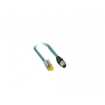 Кабель CBL-M12XMM8PRJ45-BK-100-IP67