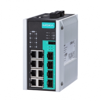 Коммутатор EDS-G512E-8PoE-4GSFP-T